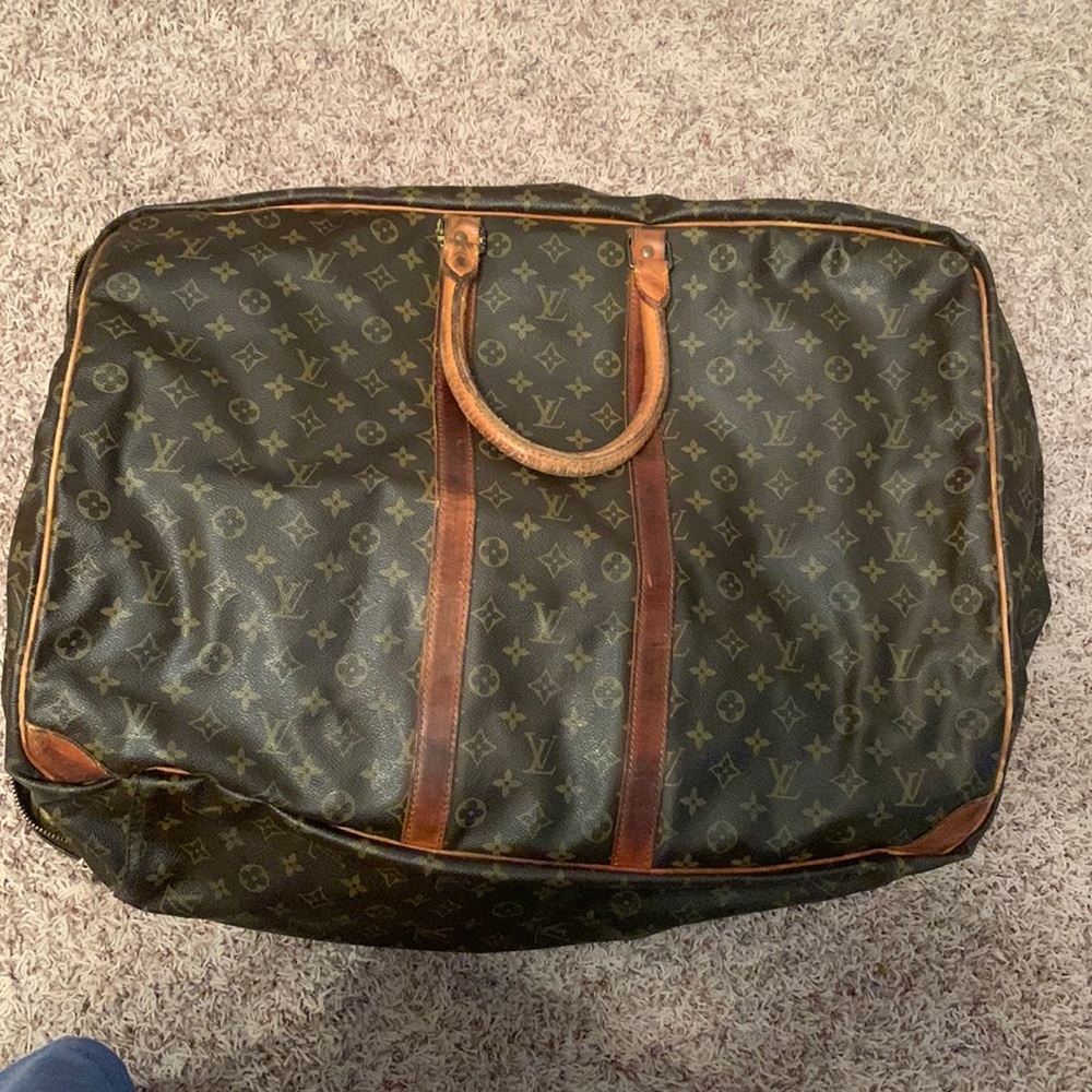 Giant Authentic Sirius Louis Vuitton travel luggage suitcase in brown monogram - Picture 2 of 13